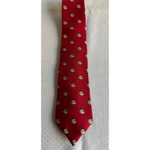 DAKS London New York Santa Claus Silk Tie
